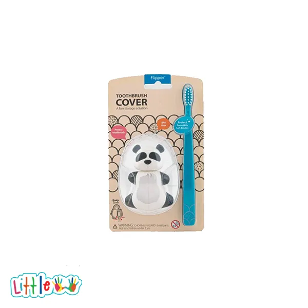 مسواک ظرف نگهداری ست بچه گانه شکلدار حیوانات برند Flipper
