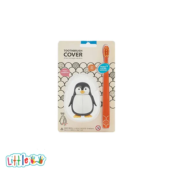 مسواک ظرف نگهداری ست بچه گانه شکلدار حیوانات برند Flipper