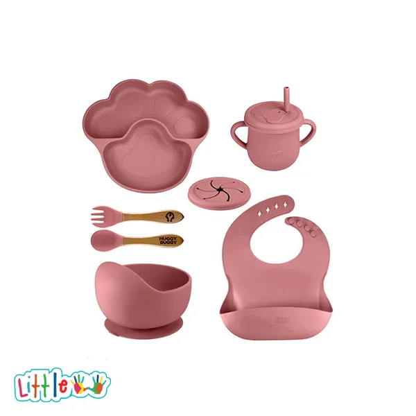 ظرف غذا سیلیکونی 8 تکه هاگی واگی پنجه Huggy Buggy