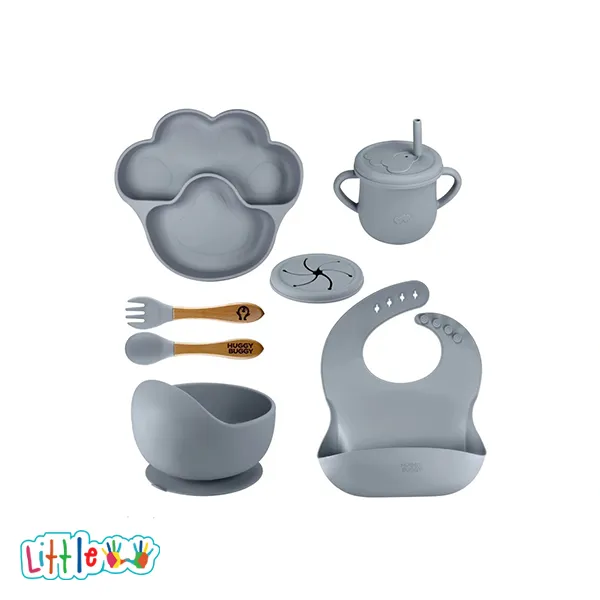 ظرف غذا سیلیکونی 8 تکه هاگی واگی پنجه Huggy Buggy