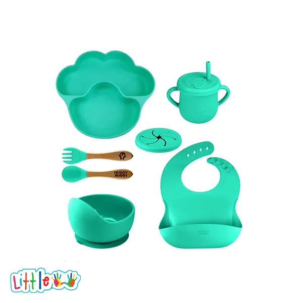 ظرف غذا سیلیکونی 8 تکه هاگی واگی پنجه Huggy Buggy