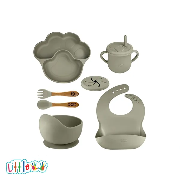 ظرف غذا سیلیکونی 8 تکه هاگی واگی پنجه Huggy Buggy