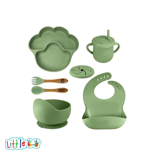 ظرف غذا سیلیکونی 8 تکه هاگی واگی پنجه Huggy Buggy