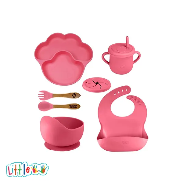 ظرف غذا سیلیکونی 8 تکه هاگی واگی پنجه Huggy Buggy
