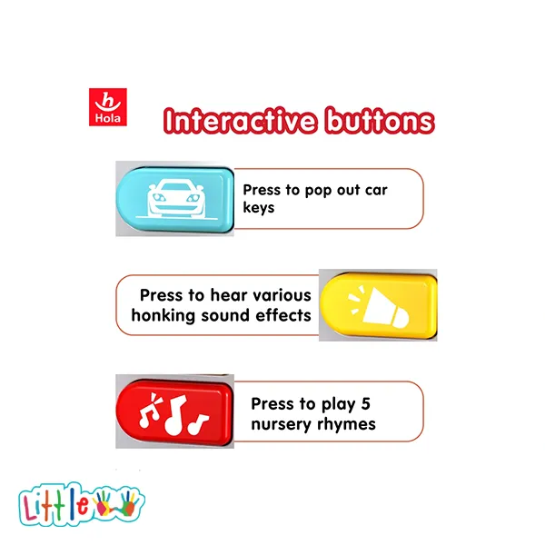 ریموت سوییچ ماشین هولی تویز Hola Toys