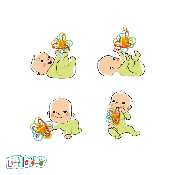 جغجغه دندانگیر طرح لانه زنبور هولی تویز Hola Toys