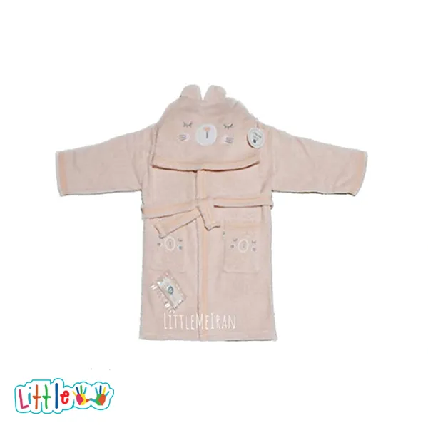 حوله تنپوش (پالتویی) گلدوزی littleme مدل خرگوش
